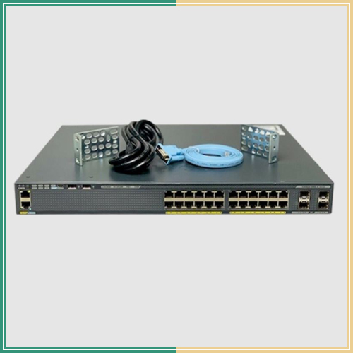 سوئیچ سیسکو مدل ws-c2960x-24ps-l