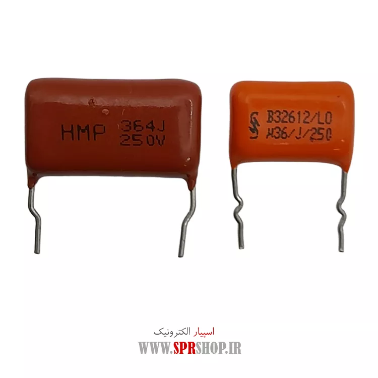 خازن پلی استر 360NF 250V