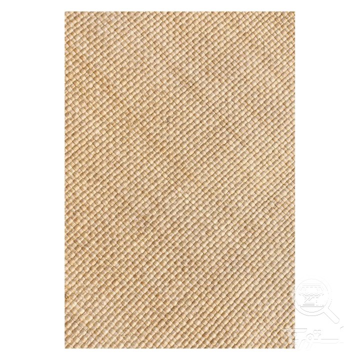 فرشینه مخمل ترک طرح ساده شتری کد U5-220