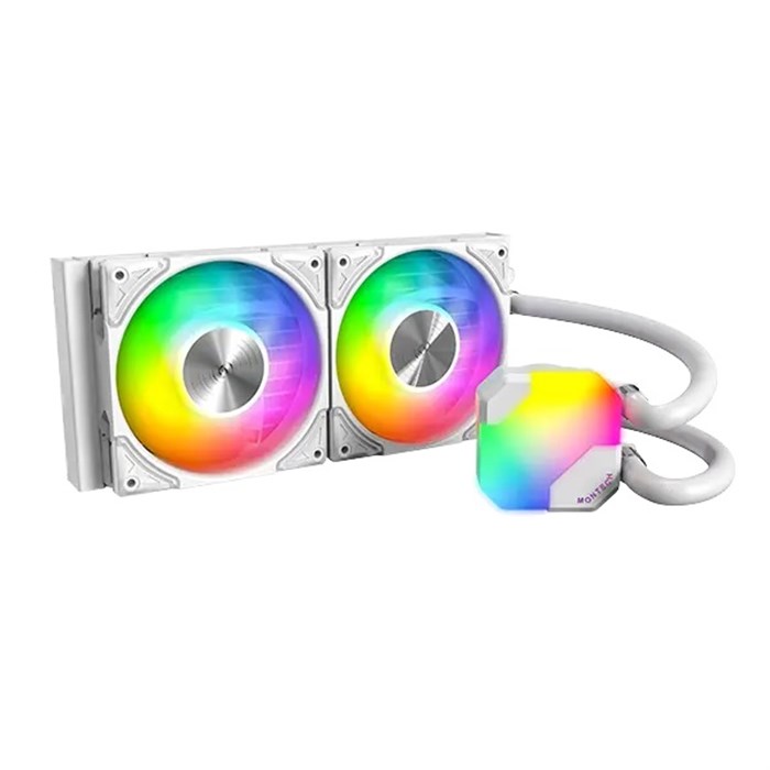 خنککننده پردازنده مونتک مدل HyperFlow ARGB 240 White
