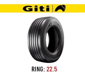 لاستیک خودرو جی تی مدل GSR259 (گل جلو) سایز 385/65R22.5 (تاریخ تولید 2026)