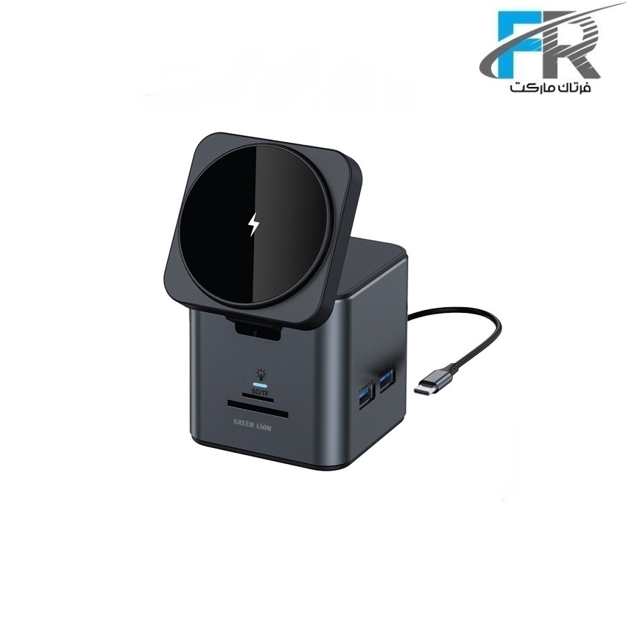هاب و شارژر 9 در 1 گرین لاین مدل GN9IN1WC - Hub Docking Station