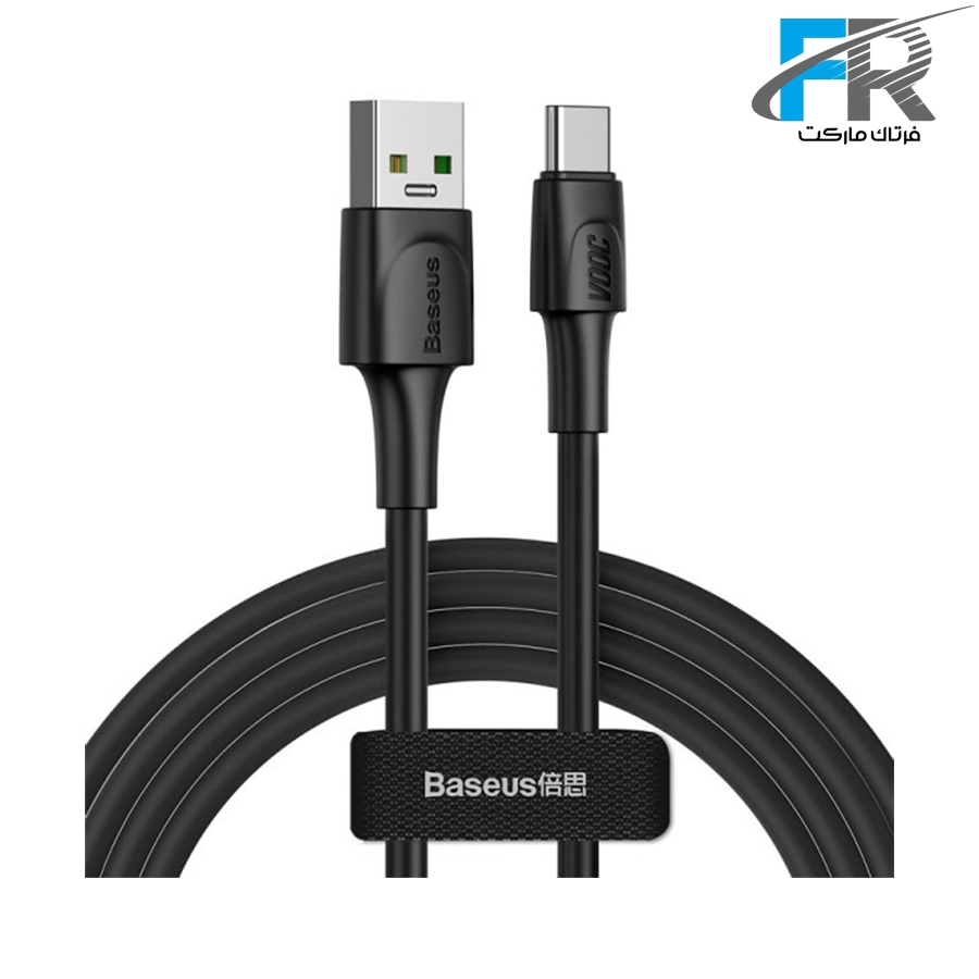 کابل تبدیل USB به Type-C باسئوس مدل White CATSW-G طول 2 متر