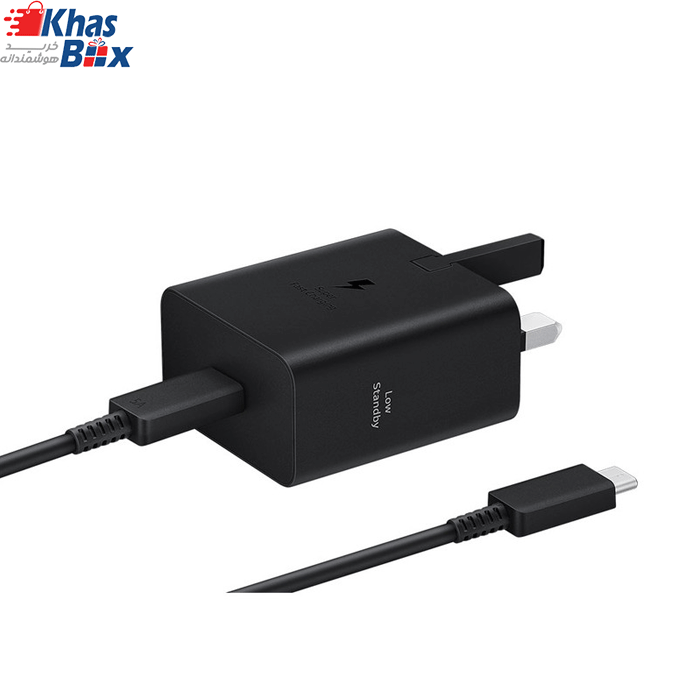 شارژر سامسونگ مدل EP-T4511 توان 45 وات با کابل اصل