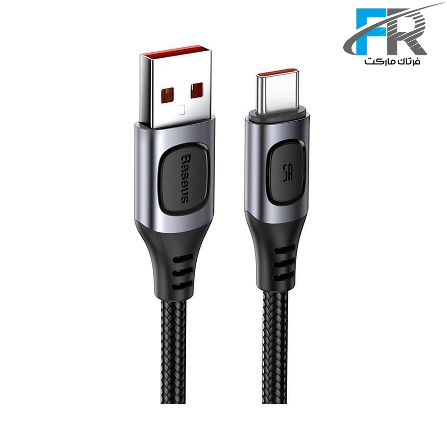 کابل تبدیل USB به Type-C باسئوس مدل CATSS-B طول 2 متر