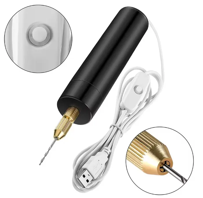 مینی دریل برقی دستی مدل USB Drill