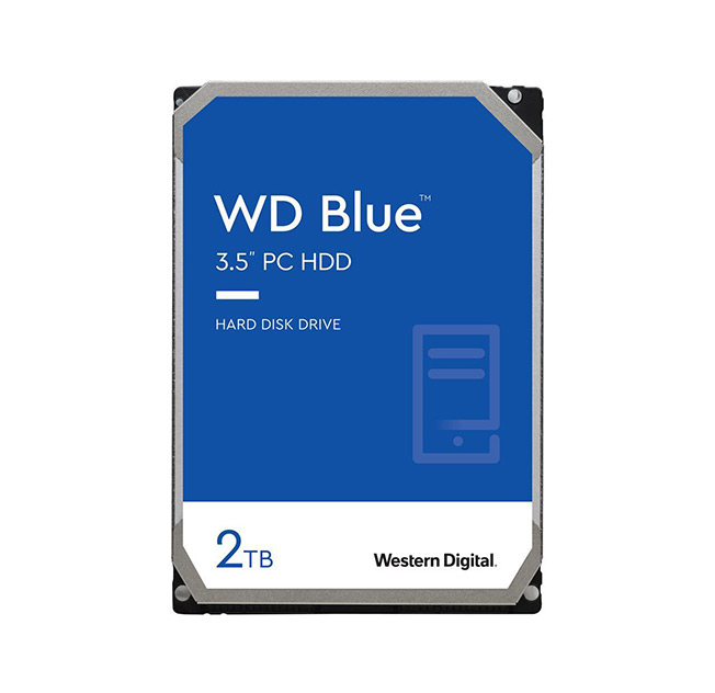 هارد اینترنال وسترن دیجیتال Blue مدل Western Digital CMR ظرفیت 2 ترابایت