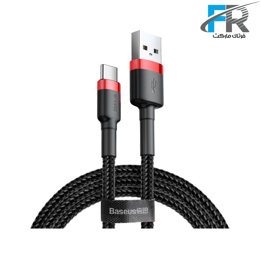 کابل تبدیل USB به Type-C باسئوس مدل Cafule CATKLF-U طول 3 متر
