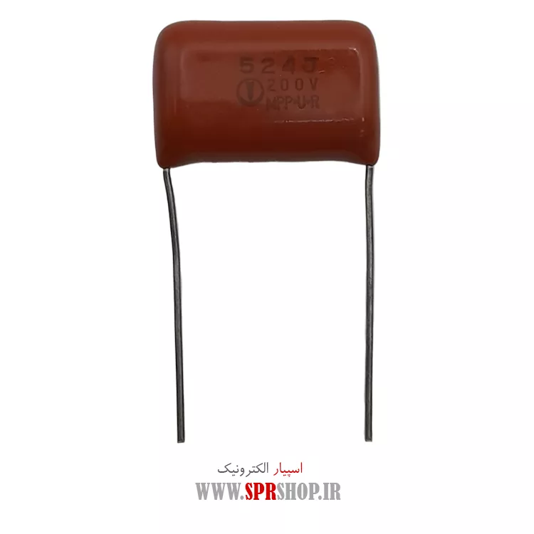 خازن پلی استر 520NF 200V