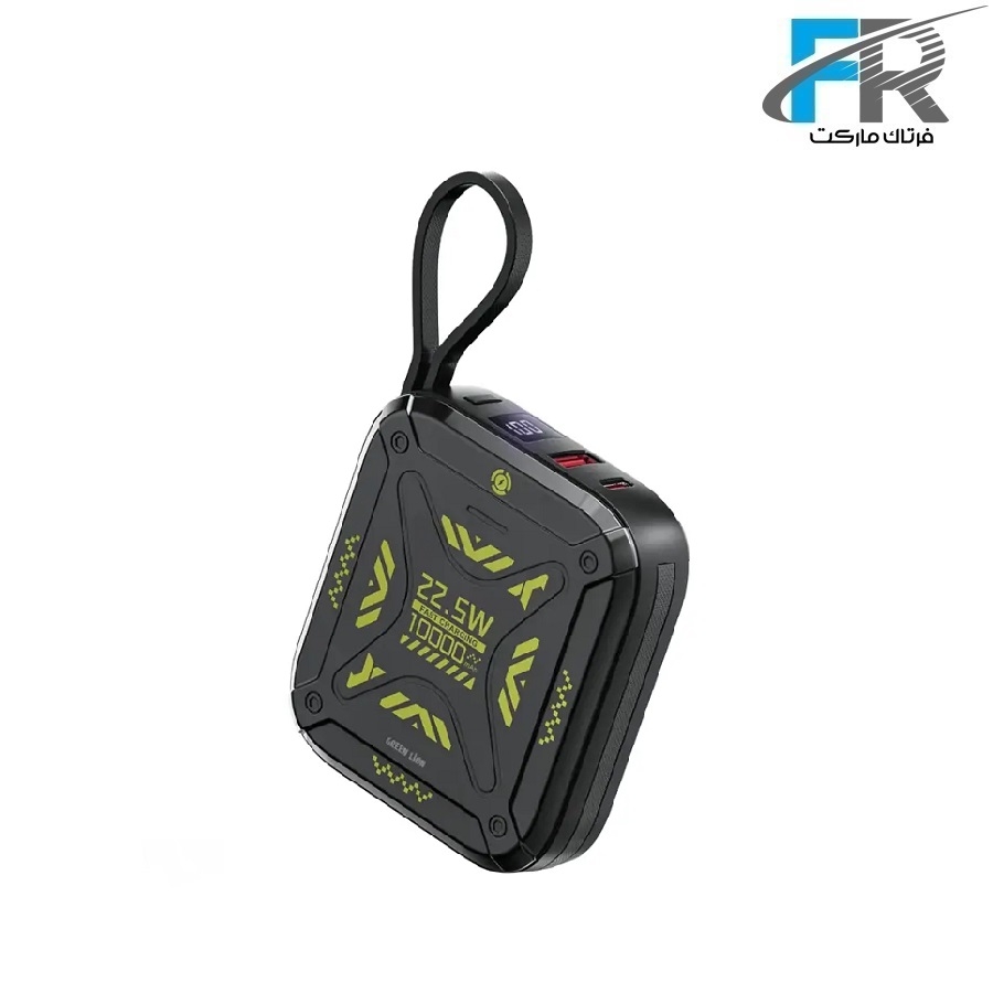 پاوربانک 10000 میلی آمپر گرین لاین مدل GNXTREM10 - Xtreme 10