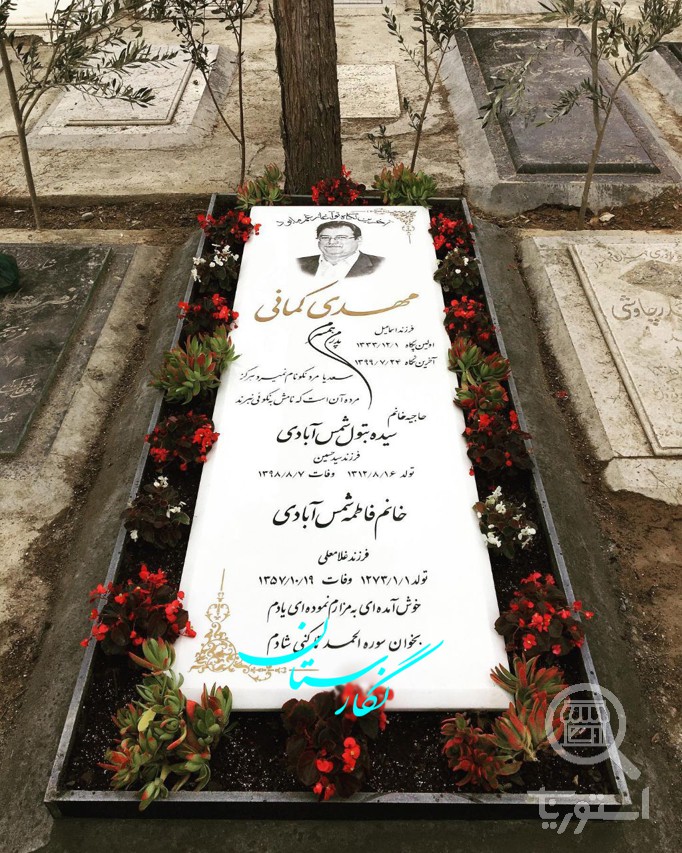 سنگ مزار نانو پلاس باغچه دار کد 239
