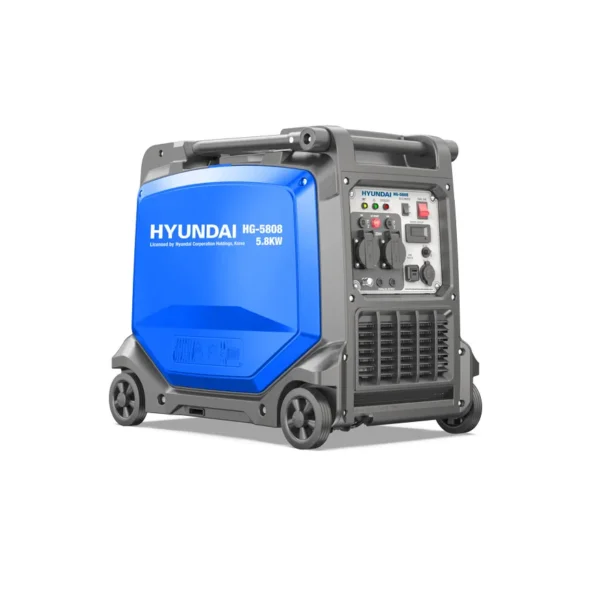 موتور برق اینورتر سایلنت هیوندای HG-5808 با توان ۵.۷ کیلووات