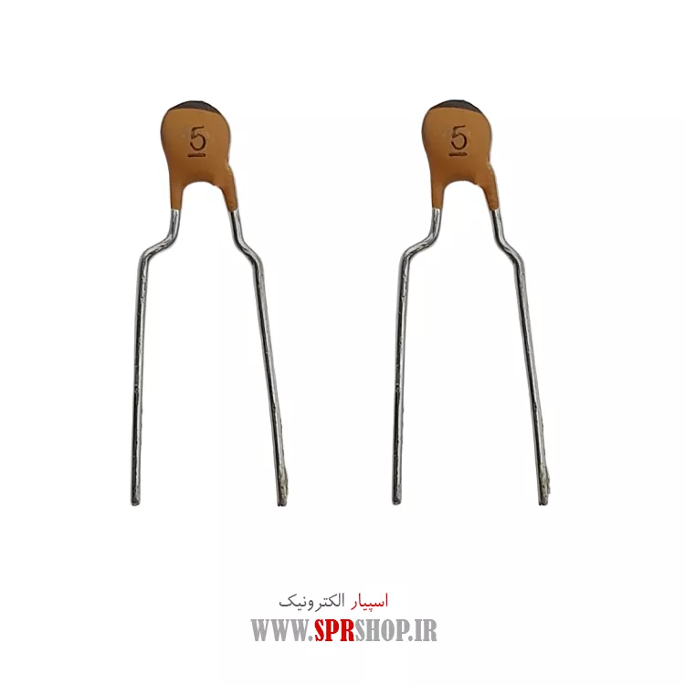 خازن عدسی 5PF