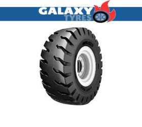 لاستیک دامپتراک گلکسی مدل Port Max E4/L4 (نخی، 40لا) سایز 18.00R33 (تاریخ تولید 2024)