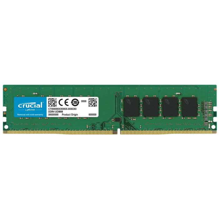 رم دسکتاپ DDR4 تک کاناله 3200 مگاهرتز کروشیال ظرفیت 16 گیگابایت
