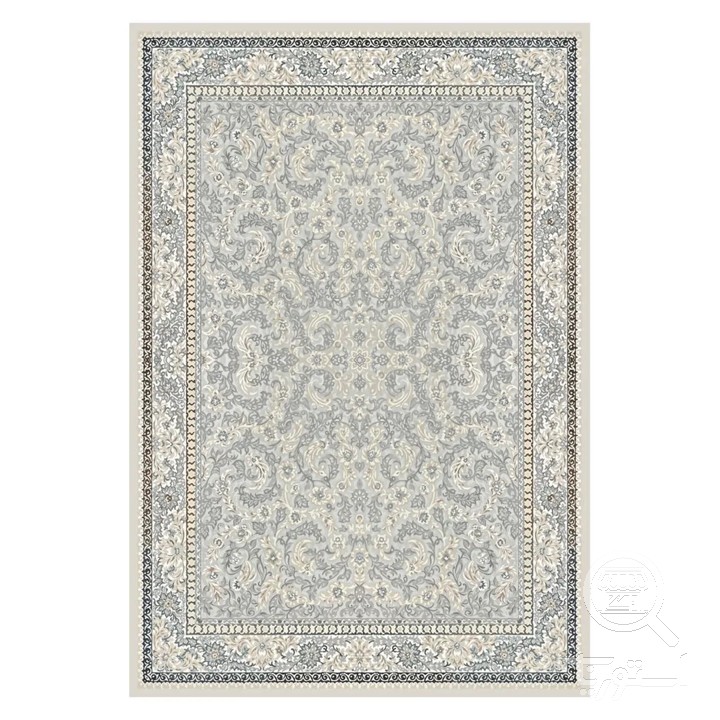 فرشینه مخمل ترک طرح اسلیمی آسمانی کد U5-30