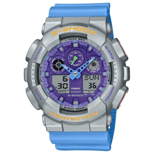 ساعت مردانه کاسیو جی شاک مدل GA-100EU-8A2DR