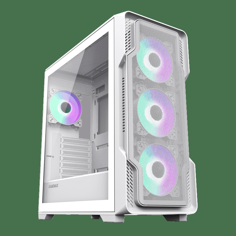 کیس گیم مکس مدل GameMaxCase GameMax Siege White