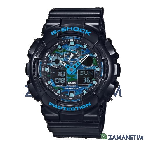ساعت مردانه کاسیو مدل GA-100CB-1A