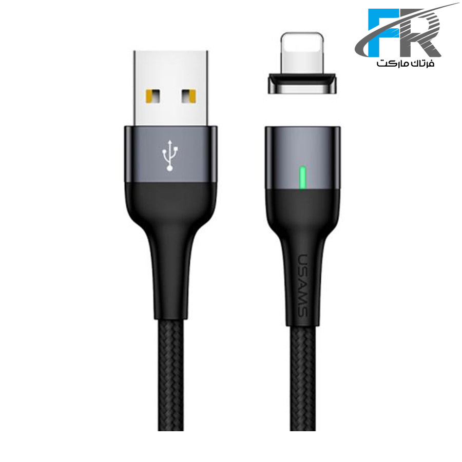 کابل تبدیل USB به لایتنینگ یوسامز مدل US-SJ326 طول 1 متر