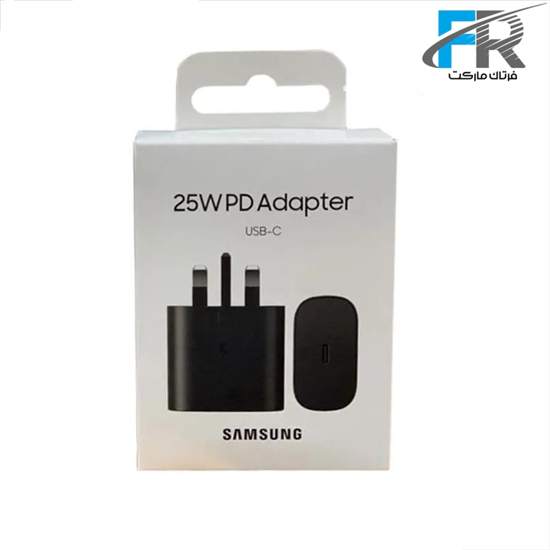 شارژر 25 وات USB-C اورجینال سامسونگ