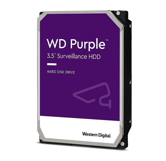 هارد اینترنال بنفش وسترن دیجیتال ظرفیت 10 ترابایت Western Digital Purple 10TB 256MB Cache , شرکتی