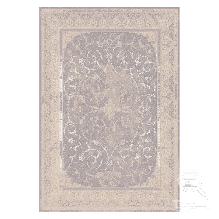 فرشینه مخمل ترک طرح اسلیمی یاسی کد L6-557
