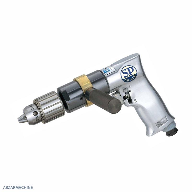 دریل بادی هفت تیری سه نظام آچاری 13 میلیمتر 500 دور اس پی مدل SP-1527