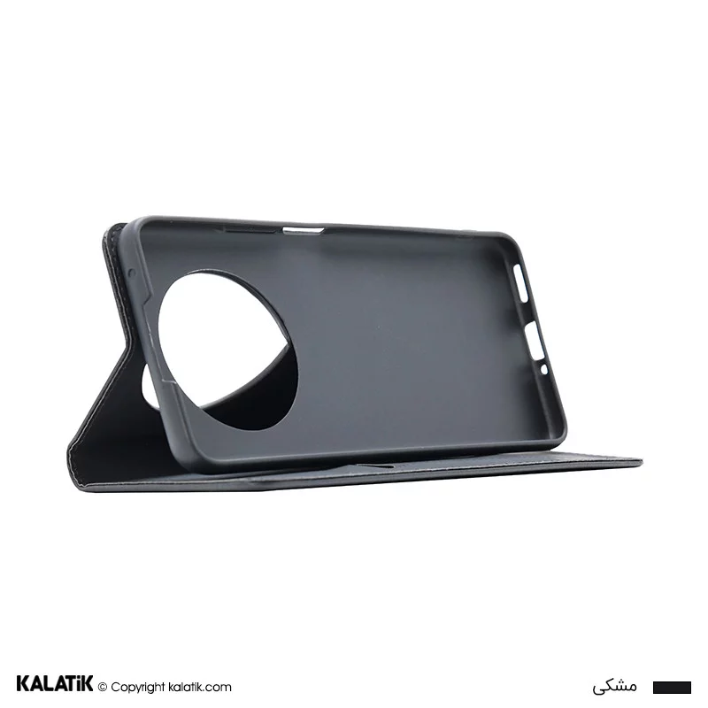 کیف کلاسوری طرح چرم مناسب برای گوشی موبایل آنر مدل Honor X9
