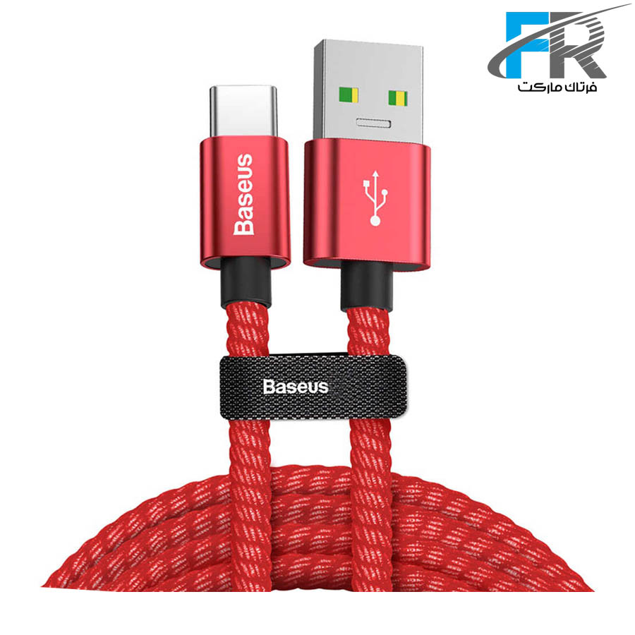 کابل تبدیل USB به USB Type-C باسئوس مدل Dual-mode طول 1 متر