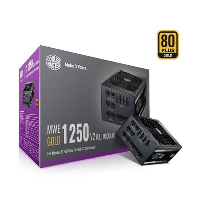 پاور 1250 وات کولر مستر MWE GOLD 1250 V2 Gold Full Modular