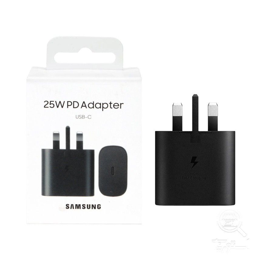 شارژر سه پین SAMSUNG 25W ـ TA800 ( فست و PD) مشکی ( پارتیان پایا)