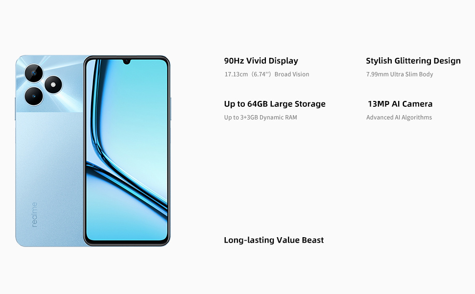 Realme Note 50 128GB RAM 4GB