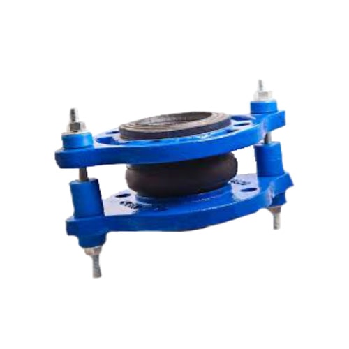 لرزه گیر لاستیکی فلنج دار مهاردار مارک آبی، آب سرد PN16 سایز 3 اینچ ارتعاشات صنعتی ایران