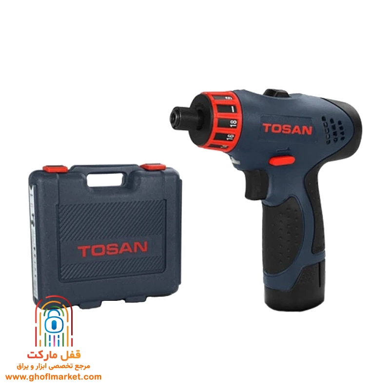 پیچ گوشتی شارژی 10.8 ولت توسن مدل 9912sc