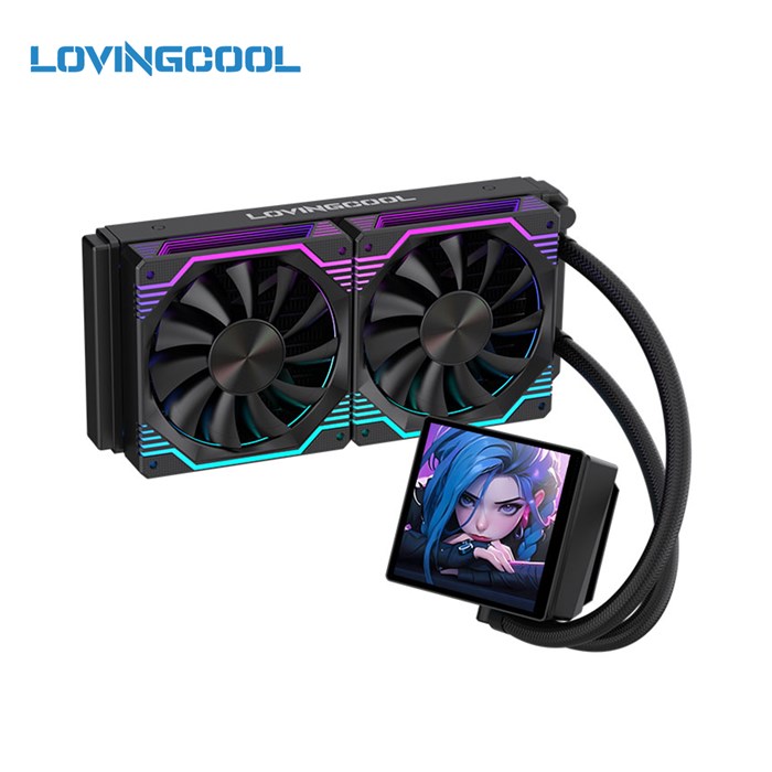 فن پردازنده مایع لاوینگ کول مدل DP01 240