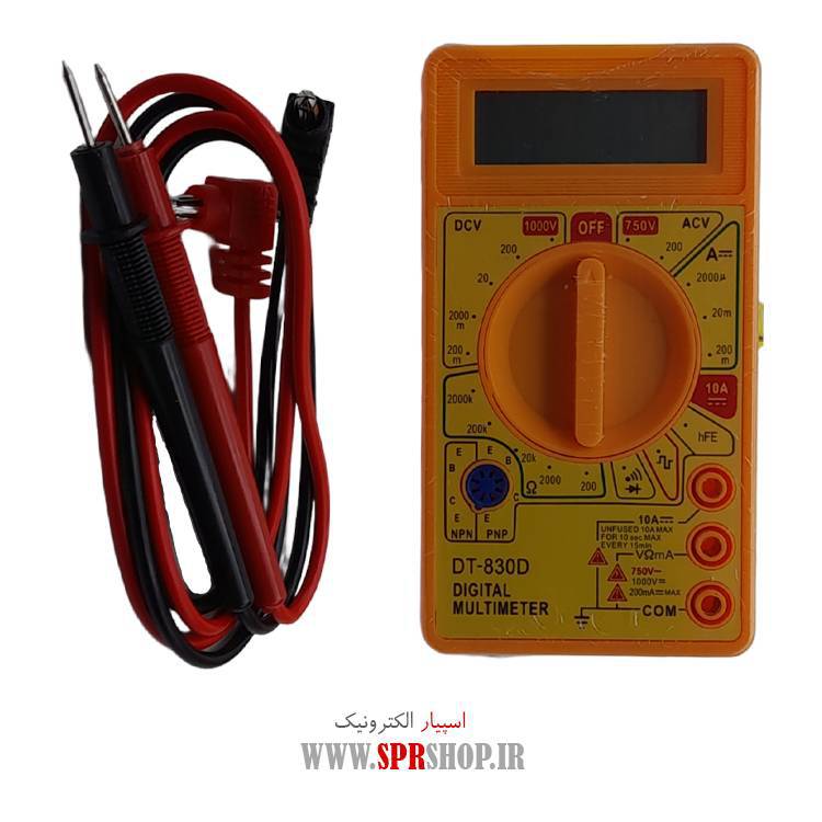 اهم متر ديجيتال DEC DT-830D