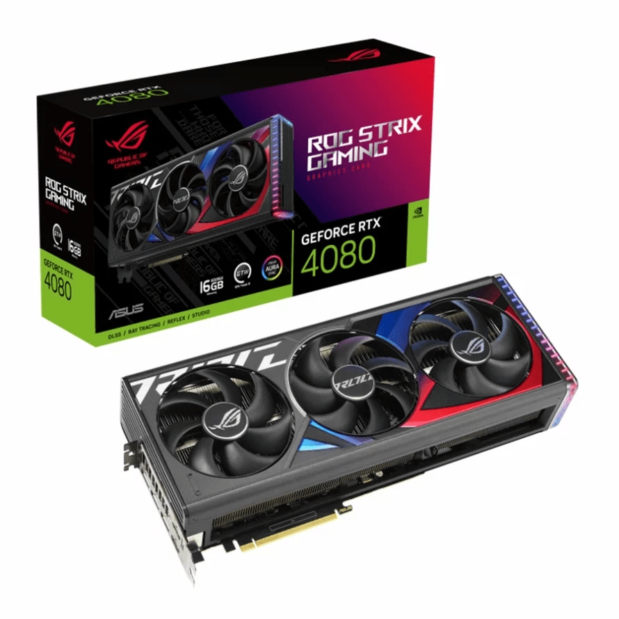 کارت گرافیک ایسوس ASUS ROG Strix GeForce RTX 4080 16GB GDDR6X