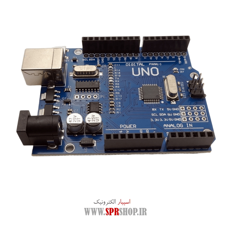 ماژول آردوینو مدل Arduino UNO CH340 با سیم