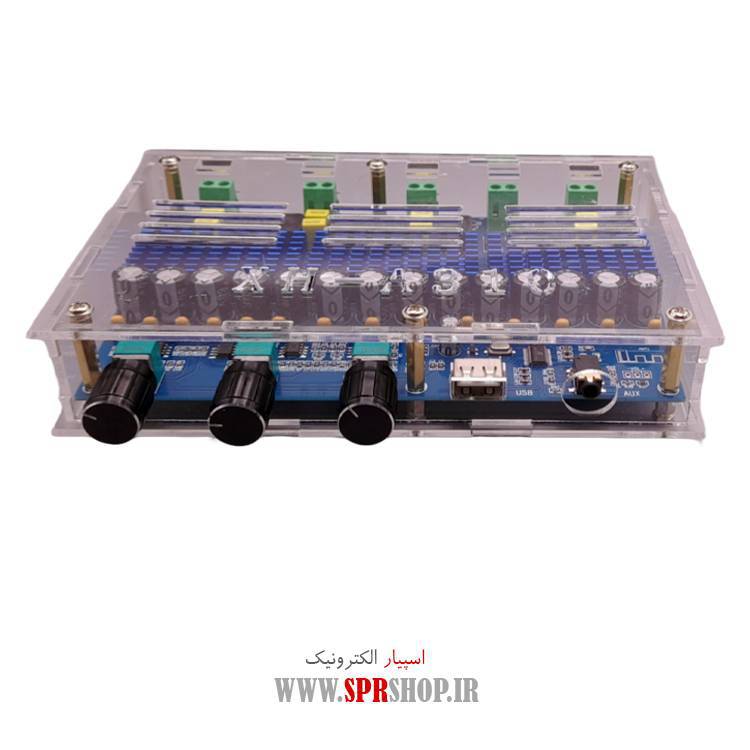 ماژول آمپلی فایر بلوتوثی 2x50W و ساب ووفر 2X100W وات استریو مدل XH-A310