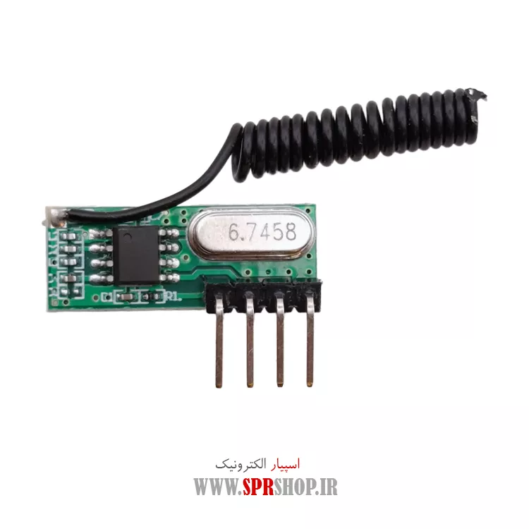 ماژول گیرنده رادیویی 433MHZ مدل RXC6