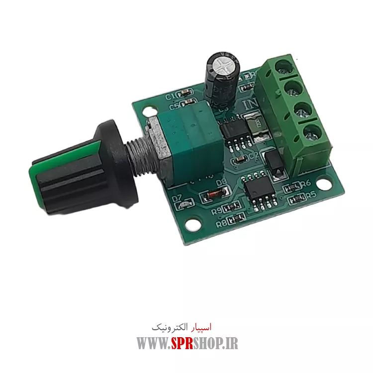 ماژول کنترل سرعت موتور 2 آمپر DC مدل 1803BK