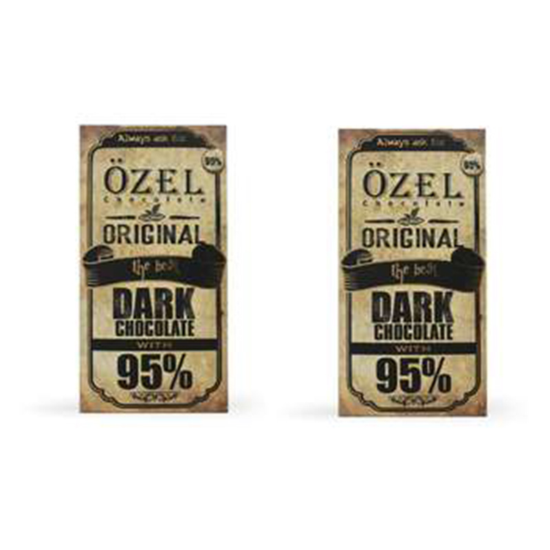 شکلات تبلت ۹۵ درصد Ozel – تلخی اصیل با عطر عمیق و بافت مخملی