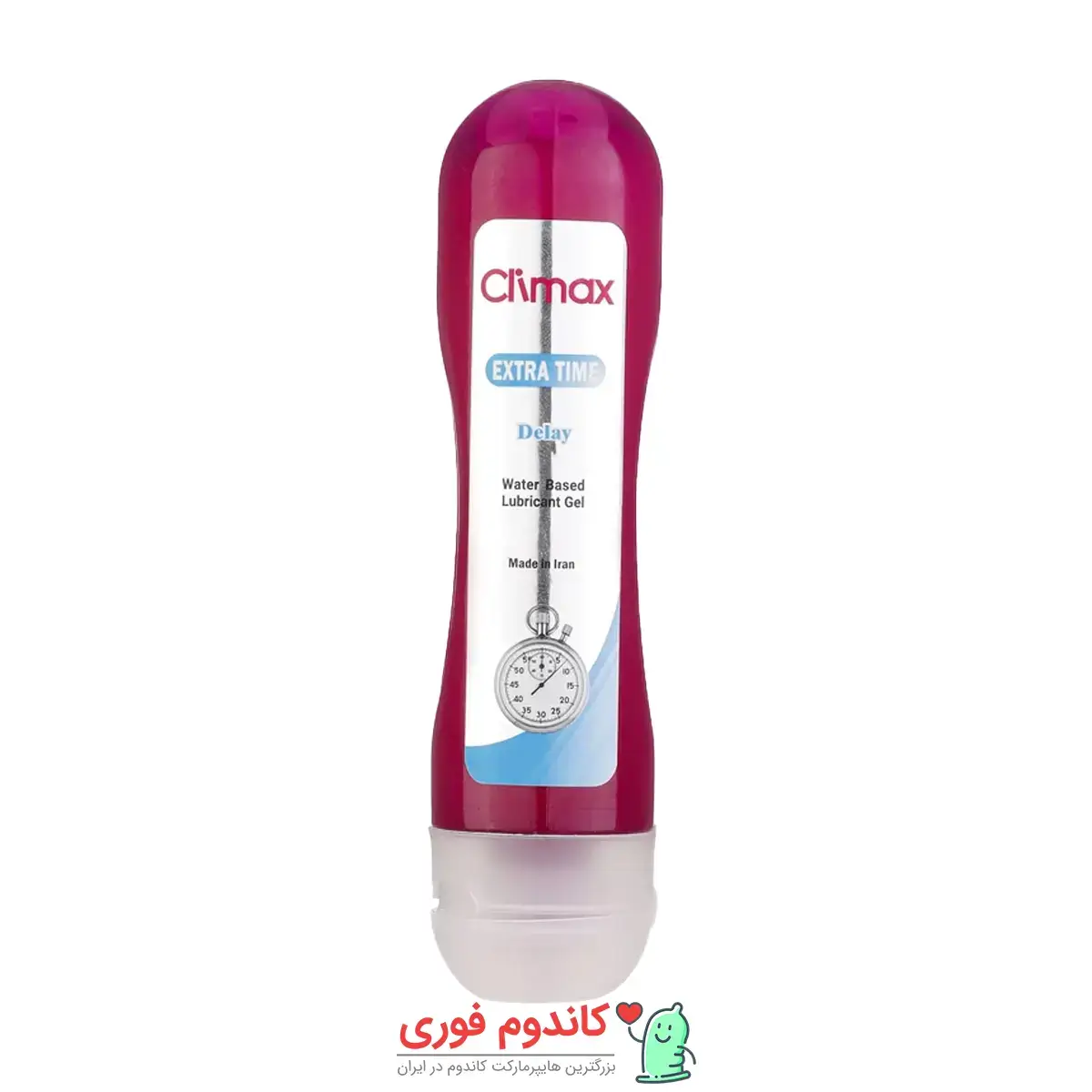 ژل تاخیری و روان کننده مردانه کلایمکس مدل اکسترا تایم 95 میلی لیتر
