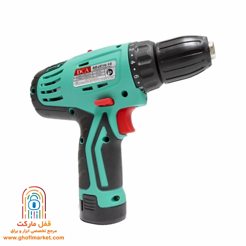 پیچگوشتی شارژی 12 ولت دی سی ای مدل ADJZ10-10BK