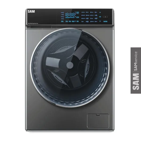 ماشین لباسشویی سام مدل DD-P1485/IN رنگ اینوکس – پس کرایه
