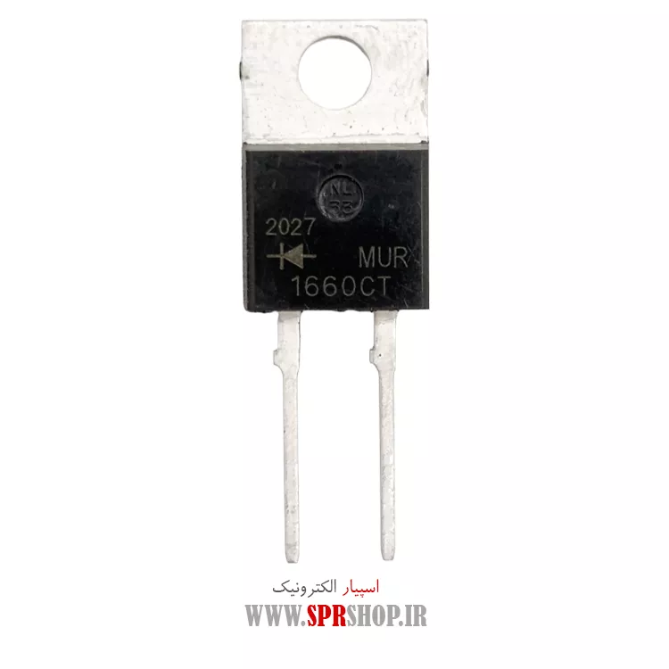 دیود فست 2 پایه MUR1660CT TO-220