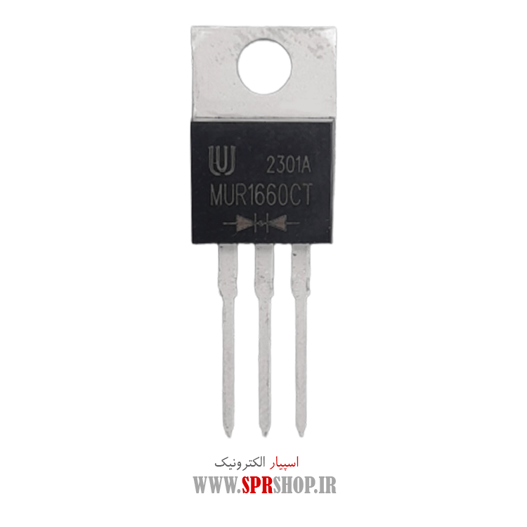 دیود فست 3 پایه MUR1660CT TO-220