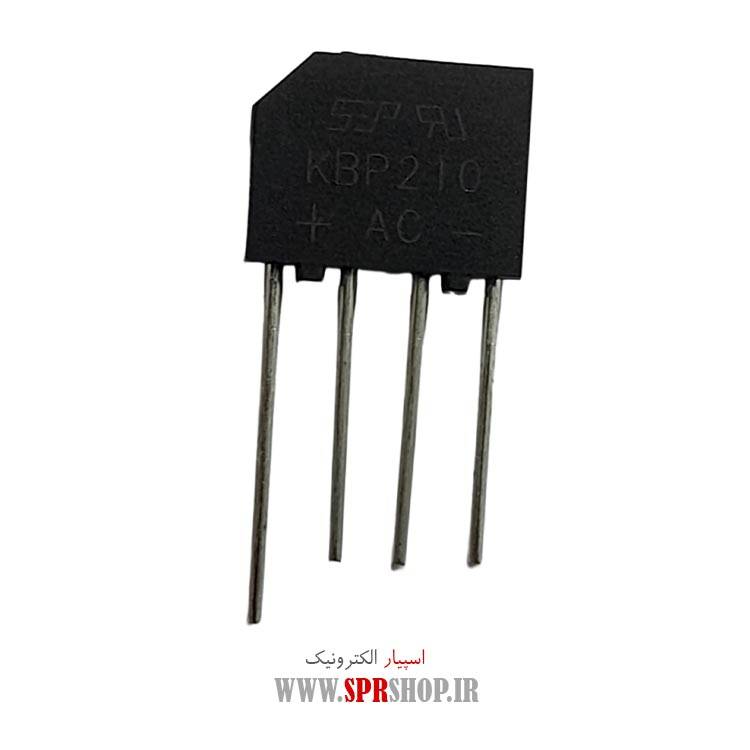 پل دیود 2A KBP210 شانه ای