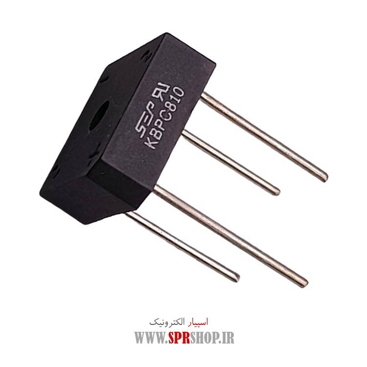 پل دیود 8A KBPC810 چهارگوش